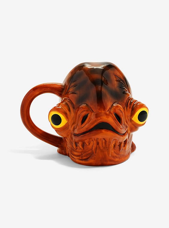 Star Wars Admiral Ackbar 20oz. Premium Sculpted Mug – Bruce's Candy Kitchen